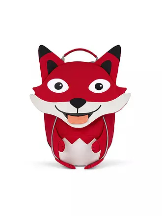 AFFENZAHN | Kinder Rucksack  Kleine Freunde - Vogel | rot