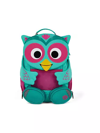 AFFENZAHN | Kinder Rucksack Große Freunde - Otter | türkis