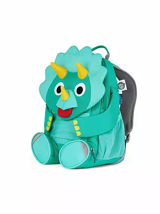 AFFENZAHN | Kinder Rucksack Großer Freund -  Dinosaurier | türkis