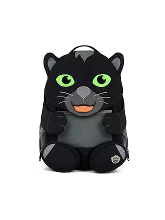AFFENZAHN | Kinder Rucksack Großer Freund - Black Panther | schwarz