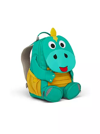 AFFENZAHN | Kinder Rucksack Großer Freund - Dinosaurier | türkis