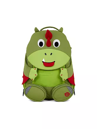 AFFENZAHN | Kinder Rucksack Großer Freund - Drache | dunkelgrün