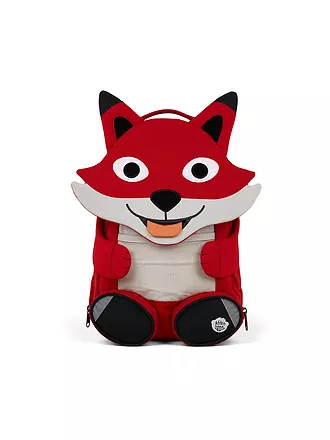 AFFENZAHN | Kinder Rucksack Großer Freund - Eule | rot