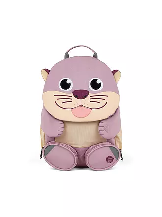 AFFENZAHN | Kinder Rucksack Großer Freund - Löwe | lila