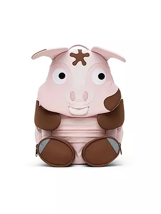 AFFENZAHN | Kinder Rucksack Großer Freund - Marienkäfer | rosa