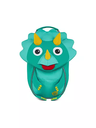 AFFENZAHN | Kinder Rucksack Kleine Freunde - Affe | türkis