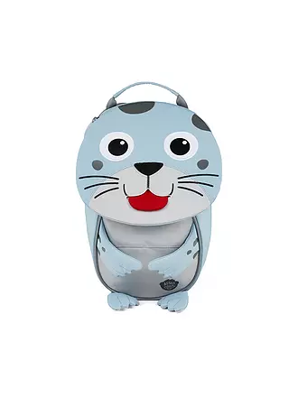 AFFENZAHN | Kinder Rucksack Kleine Freunde - Affe | hellblau