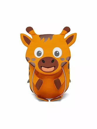 AFFENZAHN | Kinder Rucksack Kleine Freunde - Dinosaurier | orange