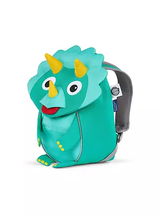 AFFENZAHN | Kinder Rucksack Kleine Freunde - Dinosaurier | grün