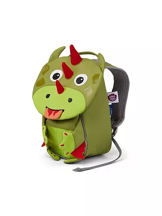 AFFENZAHN | Kinder Rucksack Kleine Freunde - Drache | grün