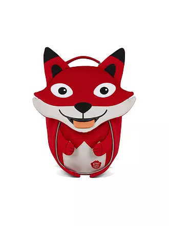 AFFENZAHN | Kinder Rucksack Kleine Freunde - Einhorn | rot