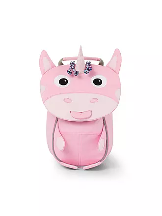 AFFENZAHN | Kinder Rucksack Kleine Freunde - Eule | rosa