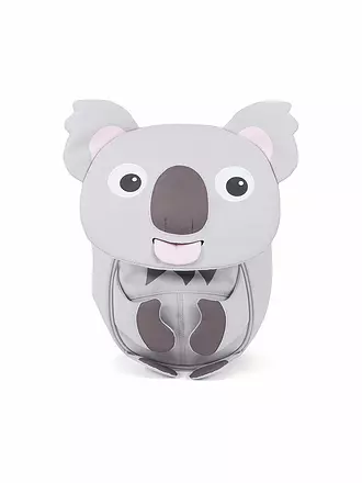 AFFENZAHN | Kinder Rucksack Kleine Freunde - Fuchs | grau