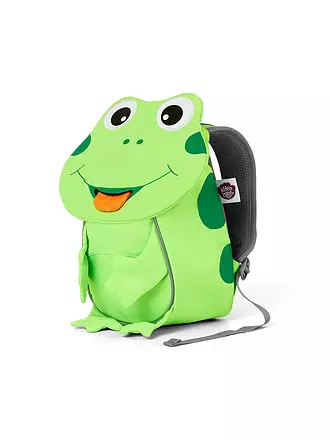 AFFENZAHN | Kinder Rucksack Kleine Freunde Neon - Frosch | grün