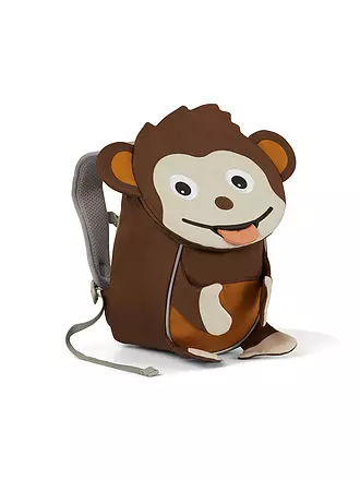 AFFENZAHN | Kinder Rucksack Kleiner Freund - Löwe | braun