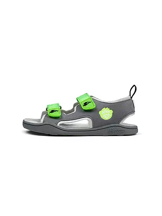 AFFENZAHN | Kinder Sandalen AIRY Hai | grau