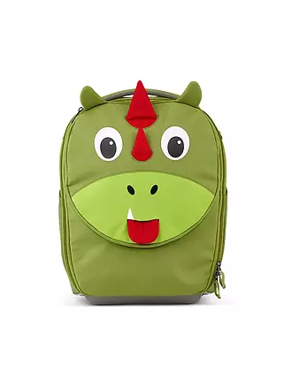 AFFENZAHN | Kinderkoffer Drache | grün