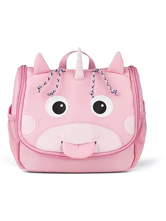AFFENZAHN | Toilettetasche Eule | rosa