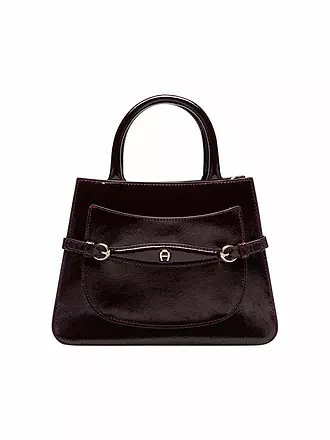 AIGNER | Ledertasche - Henkeltasche CAVALLO Medium | dunkelrot