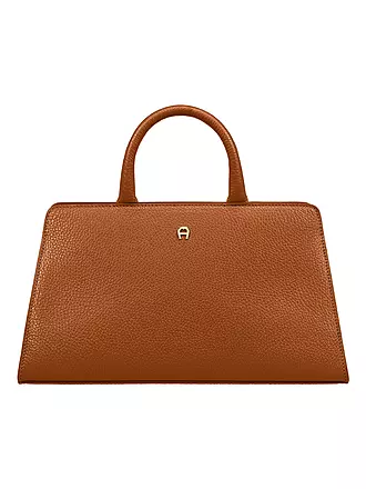 AIGNER | Ledertasche - Henkeltasche CYBILL | braun