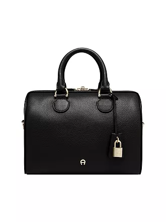 AIGNER | Ledertasche - Henkeltasche DELIA Small | schwarz