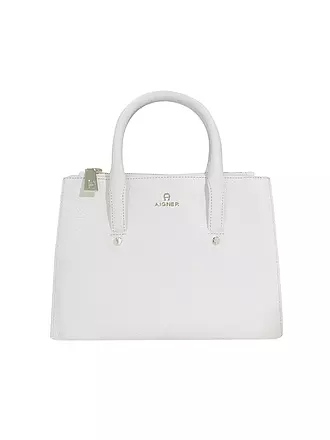 AIGNER | Ledertasche - Henkeltasche IVY | weiss