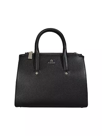 AIGNER | Ledertasche - Henkeltasche IVY | schwarz