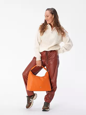 AIGNER | Ledertasche - Hobo Bag ZITA Medium | hellblau
