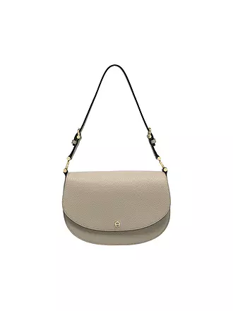 AIGNER | Ledertasche - Schultertasche DELIA | beige