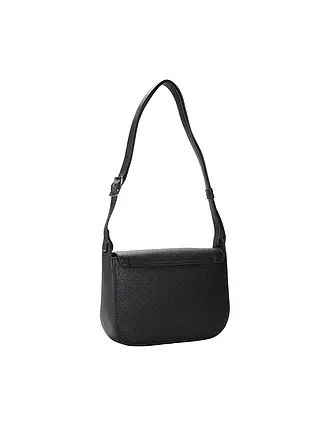 AIGNER | Ledertasche - Umhängetasche PURA Medium | schwarz