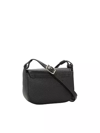 AIGNER | Ledertasche - Umhängetasche PURA Small | schwarz