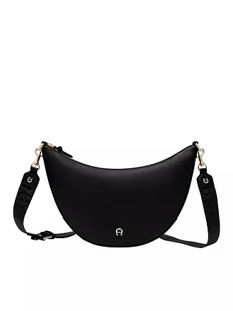 AIGNER | Ledertasche - Umhängetasche ZITA Medium | schwarz