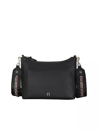 AIGNER | Ledertasche - Umhängetasche ZITA | hellblau
