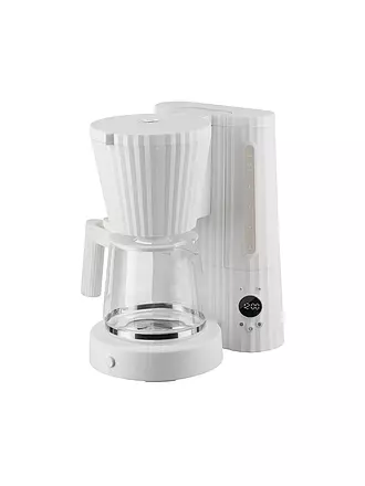 ALESSI | Filterkaffeemaschine Plisse 1,5l Weiss | schwarz