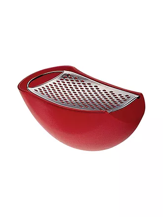 ALESSI | Käsereibe Parmenide Rot 15,3cm | weiss