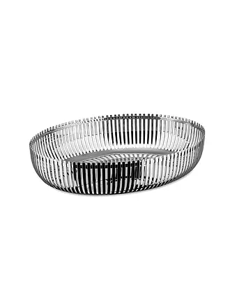 ALESSI | Korbschale oval 26cm Edelstahl | silber