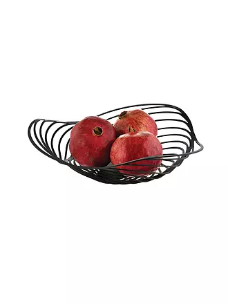 ALESSI | Obstschale Trinity 33cm | schwarz