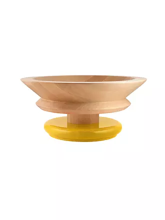 ALESSI | Schale Lindenholz 30cm | gelb