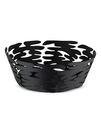 ALESSI | Schale rund Barket 18cm | schwarz