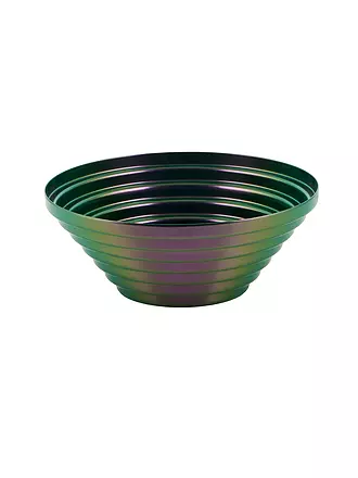 ALESSI | Schale rund MAYA 20cm Lila | dunkelgrün