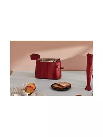 ALESSI | Toaster Plisse Rot MDL08 R | weiss