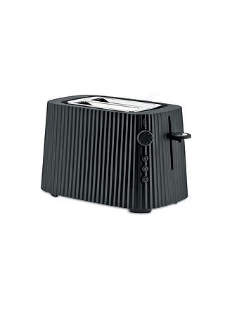 ALESSI | Toaster Plisse Schwarz MDL08 B | grau