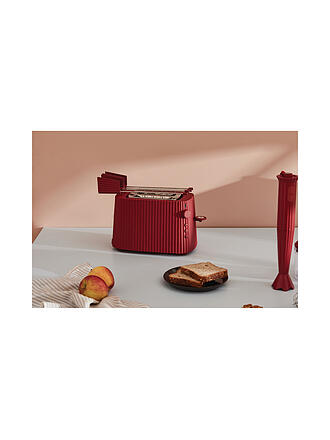 ALESSI | Toaster Plisse Schwarz MDL08 B | rot