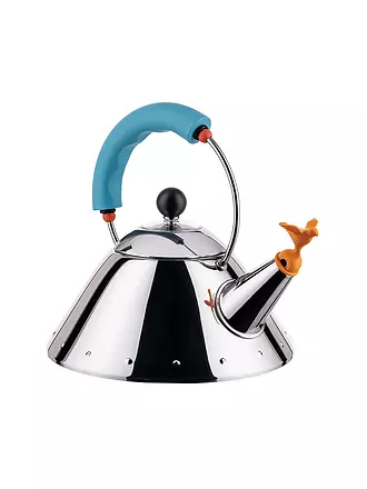 ALESSI | Wasserkessel 1l Edelstahl / Blau | 