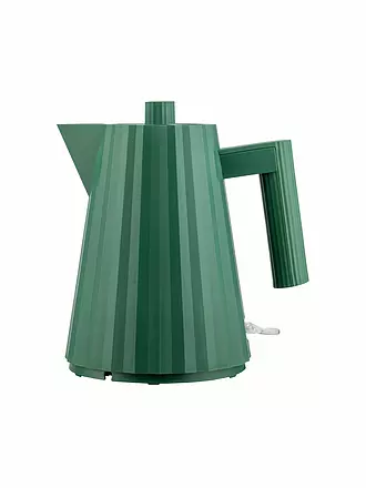 ALESSI | Wasserkocher 1l Plisse Grün  MDL06/1GR | dunkelgrün