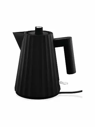 ALESSI | Wasserkocher Plisse Weiss 1 l MDL06/1W | schwarz