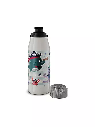 ALFI | Isolierflasche - Thermosflasche Kids 0,35l Brave Pirates | weiss