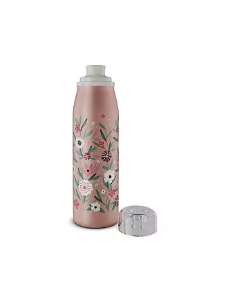 ALFI | Isolierflasche - Thermosflasche Kids 0,5l Flowers | hellgrün