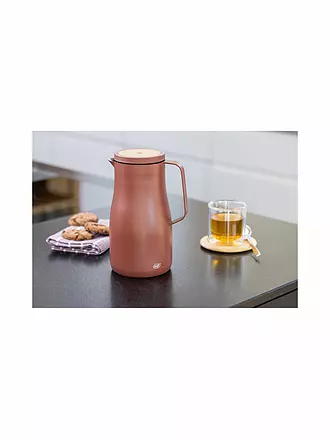 ALFI | Thermoskanne - Isolierkanne Studio 1l Matcha Green | dunkelrot