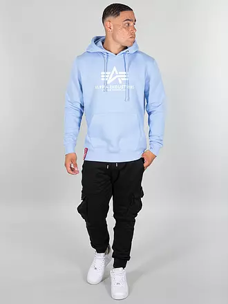 ALPHA INDUSTRIES | Kapuzensweater - Hoodie | hellblau